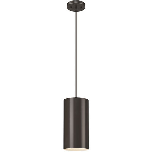 Searcy 1 Light 5.91 inch Powder Coated Bronze Outdoor Hanging Pendant